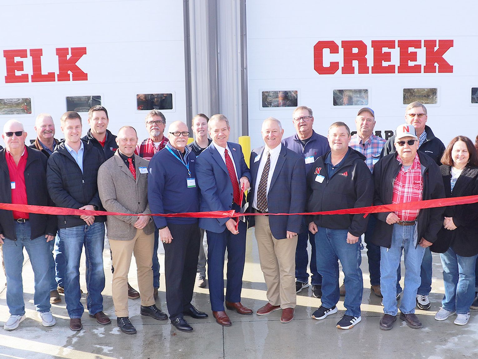 Ribbon Cutting Held for New Fire Hall