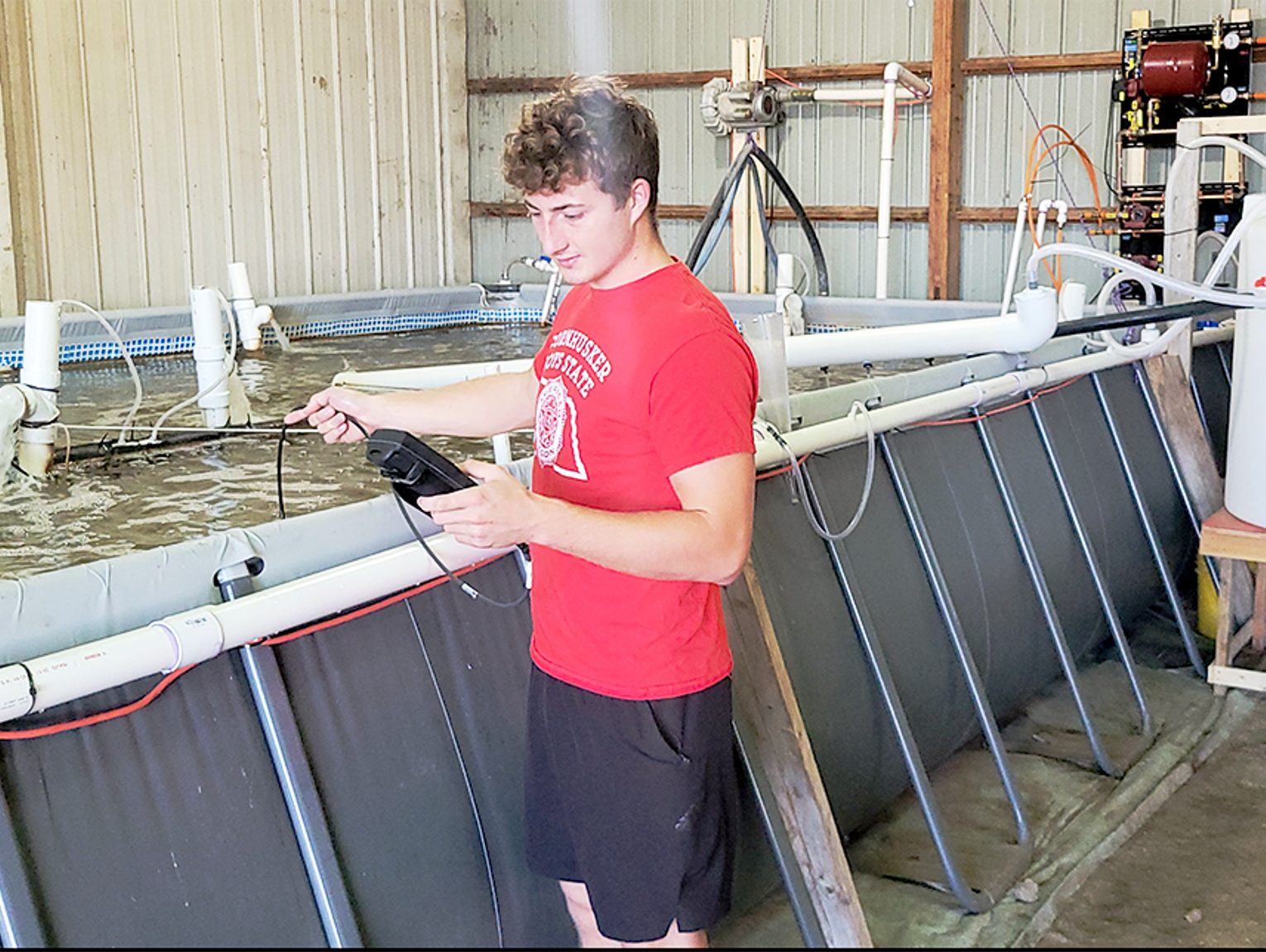 Shrimp Farm Becomes Long-Term Business for Nolan Wellensiek