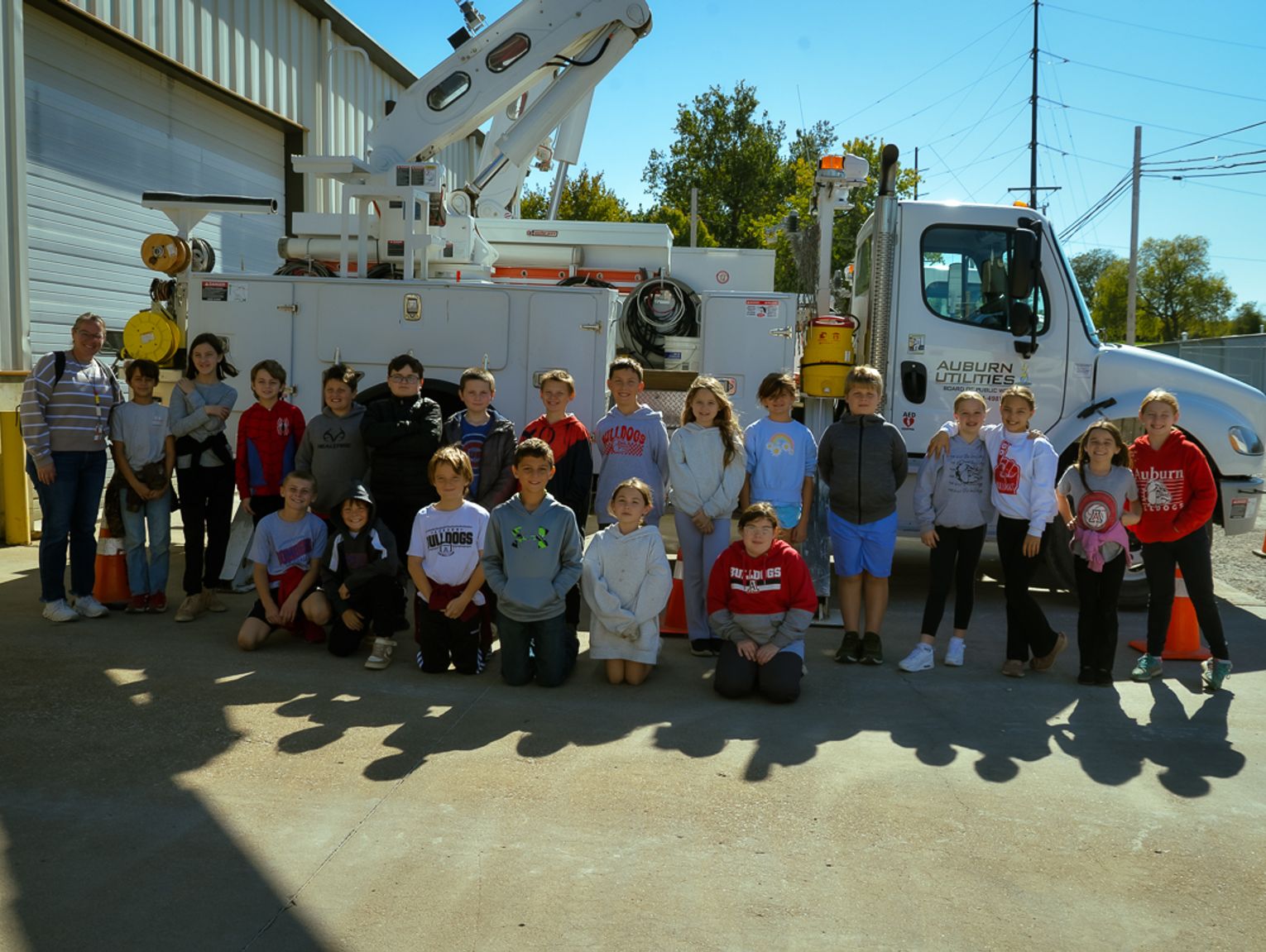 Students Learn How City Utilities Keep Auburn and Peru Running