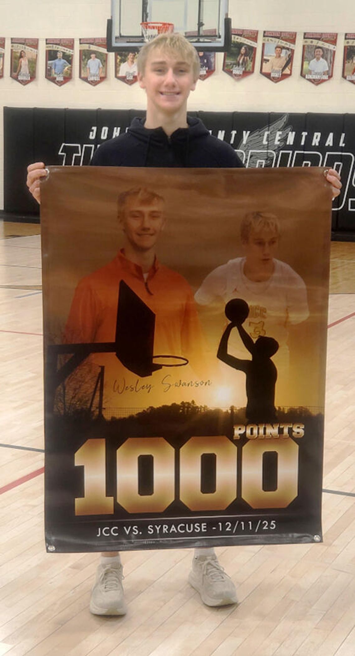 1000 Point Award Goes to Wes Swanson