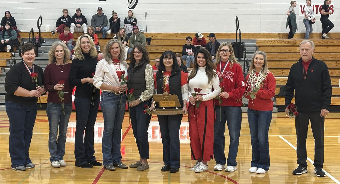 1986 Basketball State Champion Johnson Brock Eagles Recognized