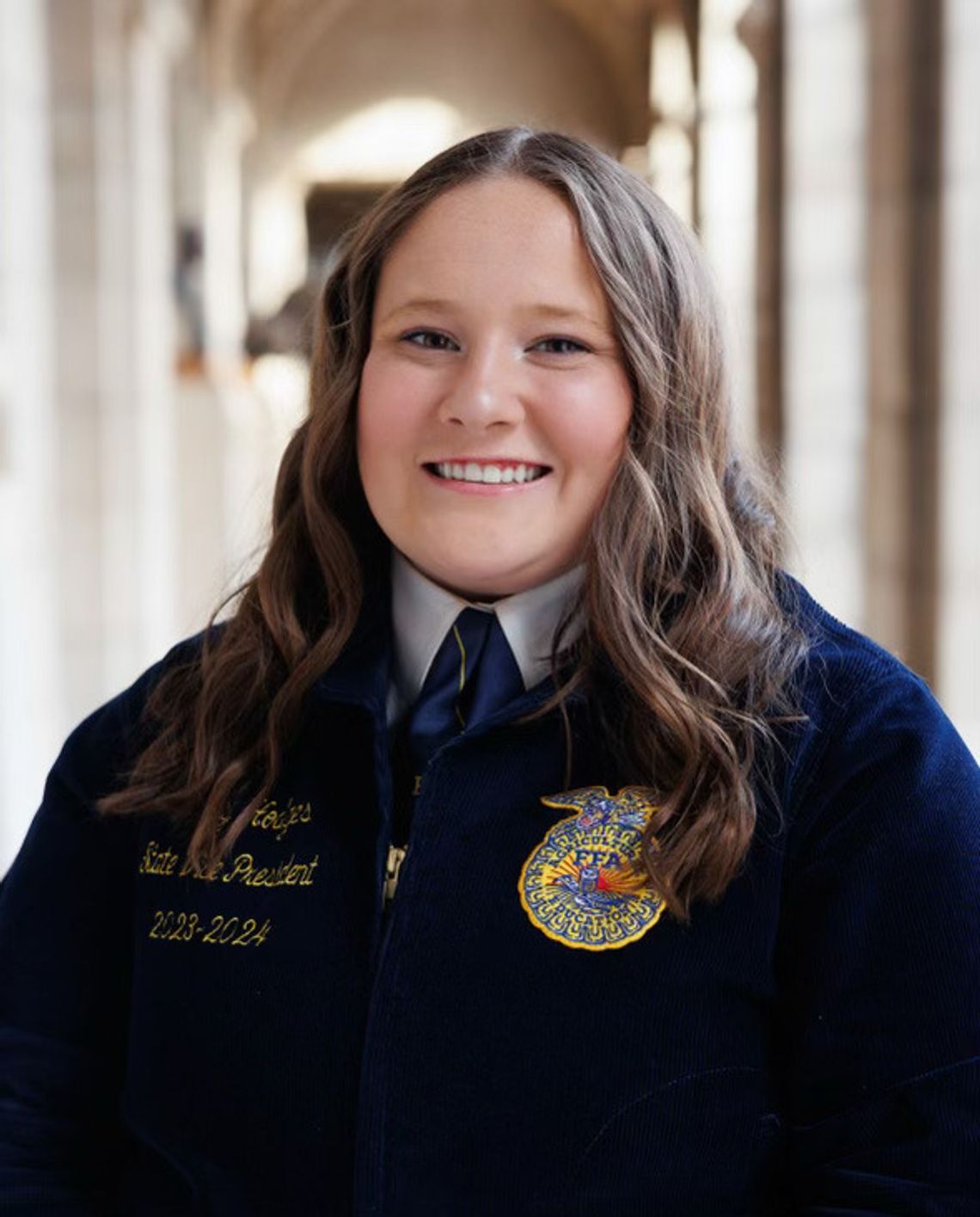 Abigail Hodges Second Johnson-Brock FFA Member to Earn American FFA Degree