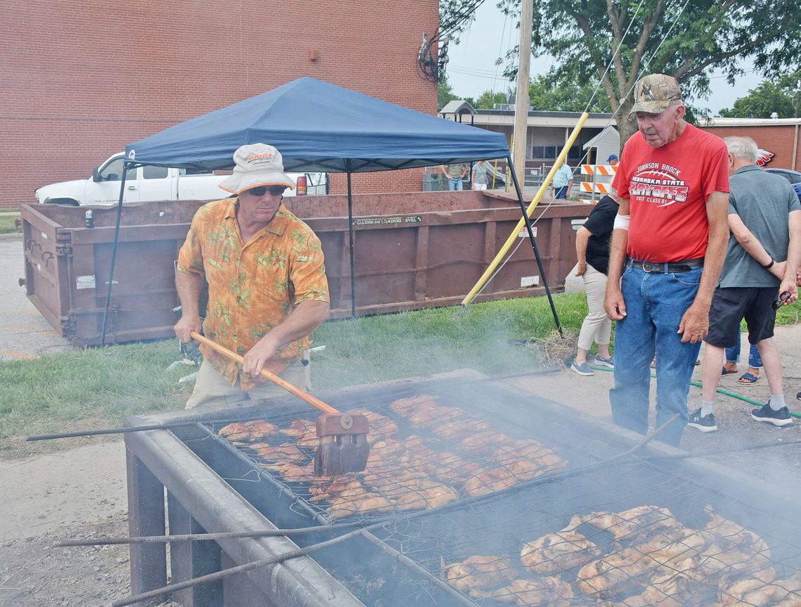 About 775 Dinners Served at 60th Annual Johnson Chickenfest; Saturday Night Concert Rained Out