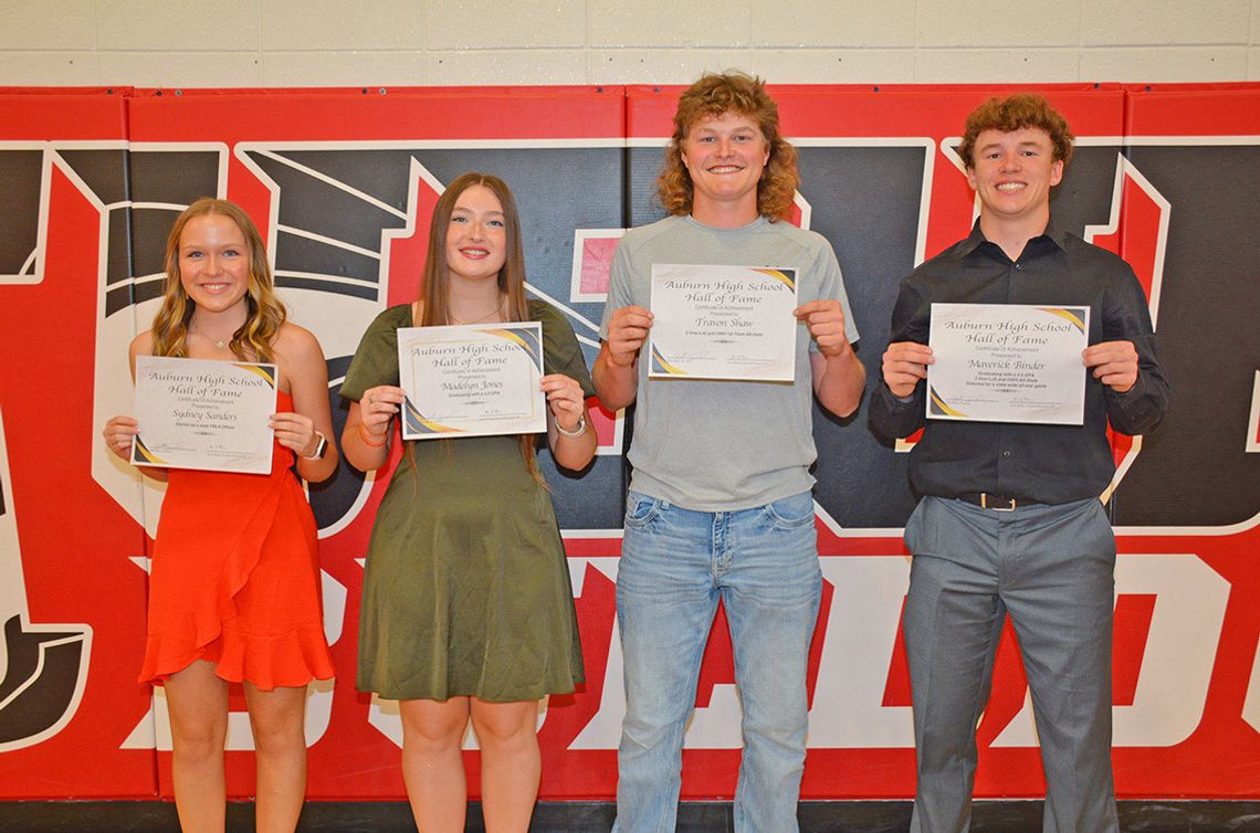 AHS Class of 2024 Graduates Named to Various Halls of Fame