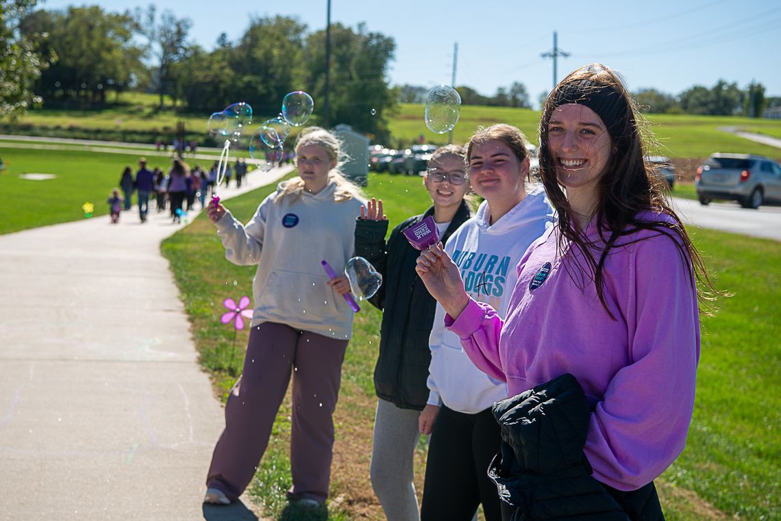Area FBLA Chapters Team Up for Alzheimer’s Awareness Walk