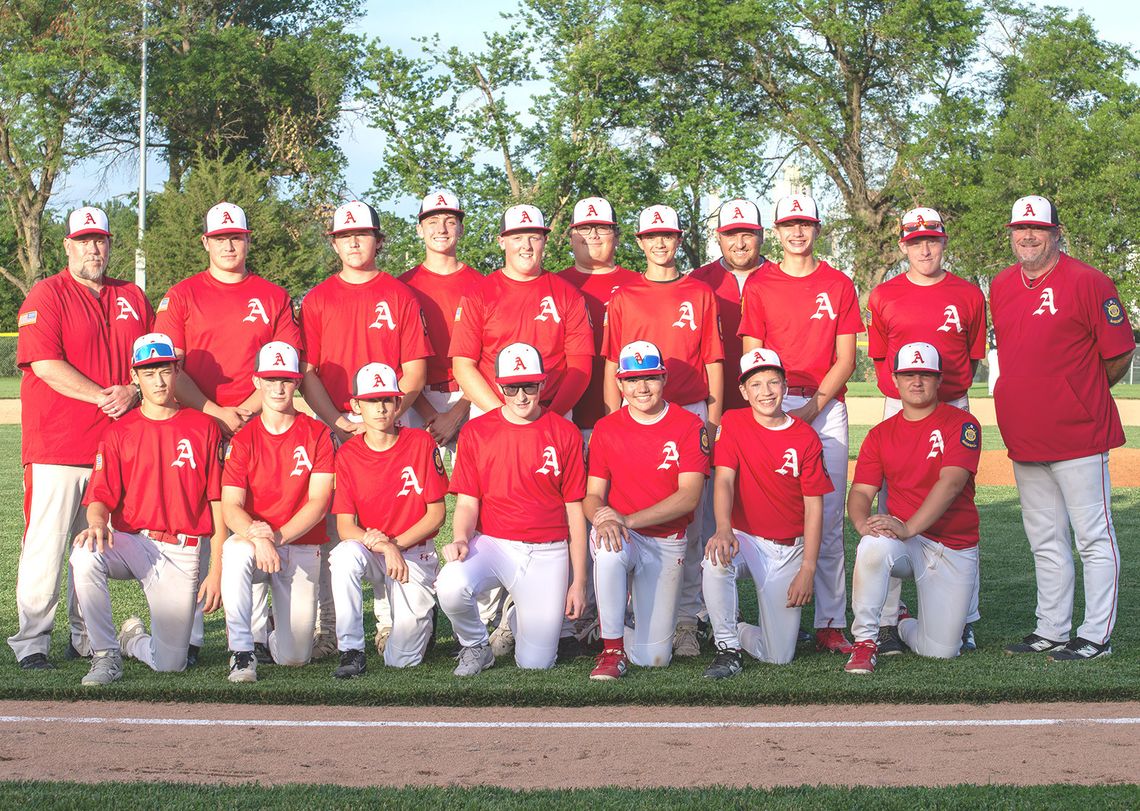 Auburn American Legion Post #23 Airstream Juniors and First National Bank Seniors