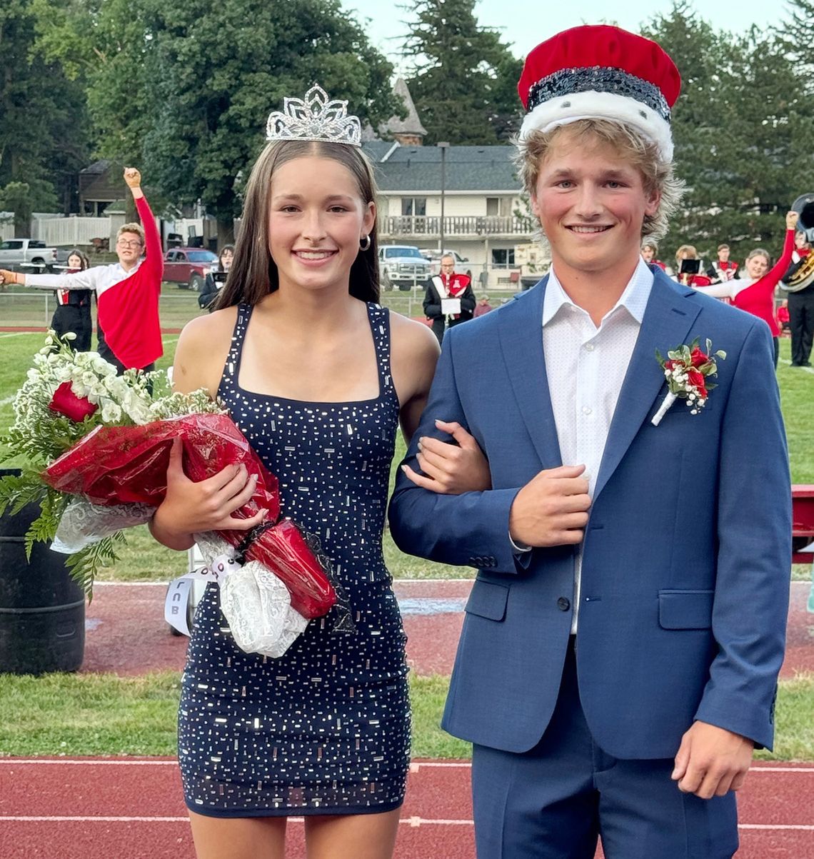 Auburn Homecoming Royalty Crowned at Bulldog Football Game