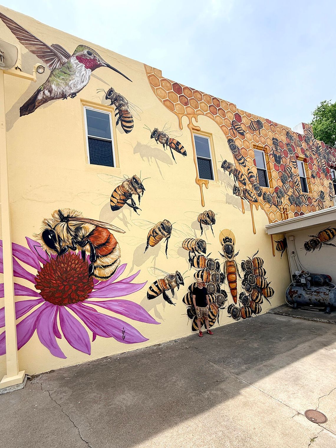 Auburn Honeybee Mural Lands on Cover of State Report