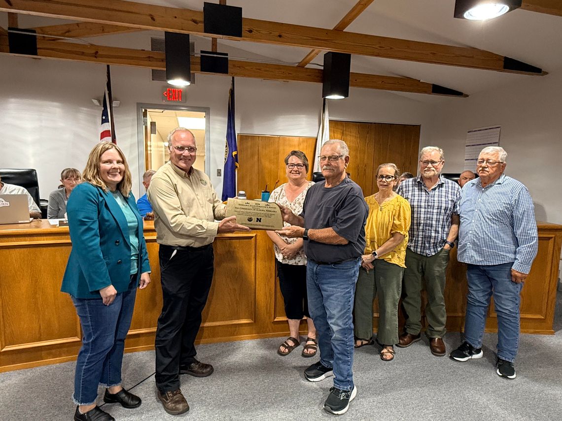 Auburn Honored as Nebraska’s Only 50-Year Tree City USA