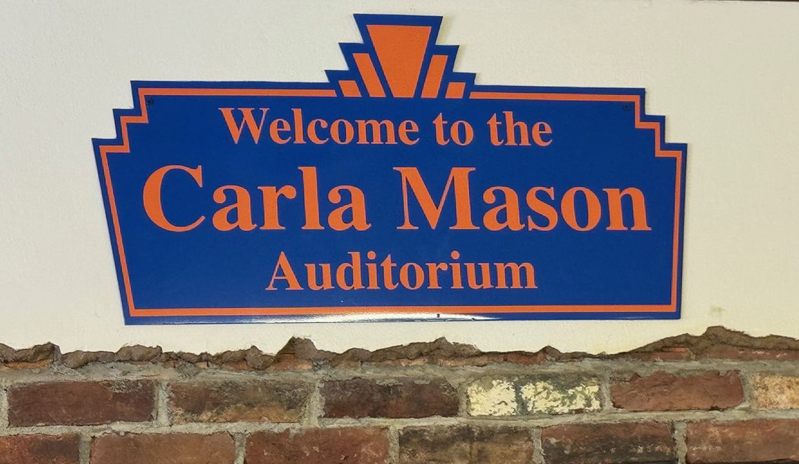 Auburn State Theater Auditorium Dedicated as Carla Mason Auditorium