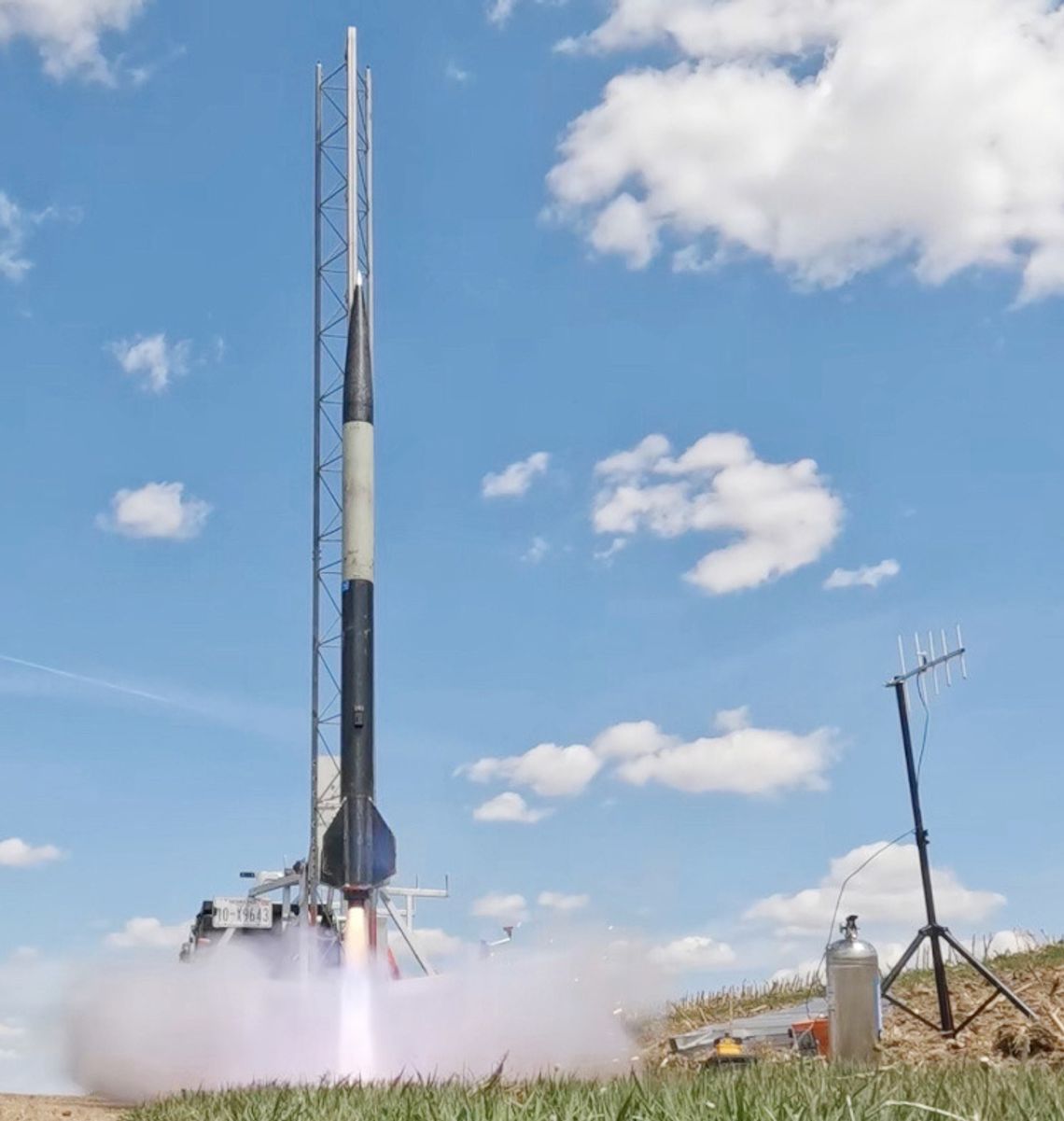Baird Helps Launch Husker Rocketry to Seventh Place in IREC Rocketry Competition