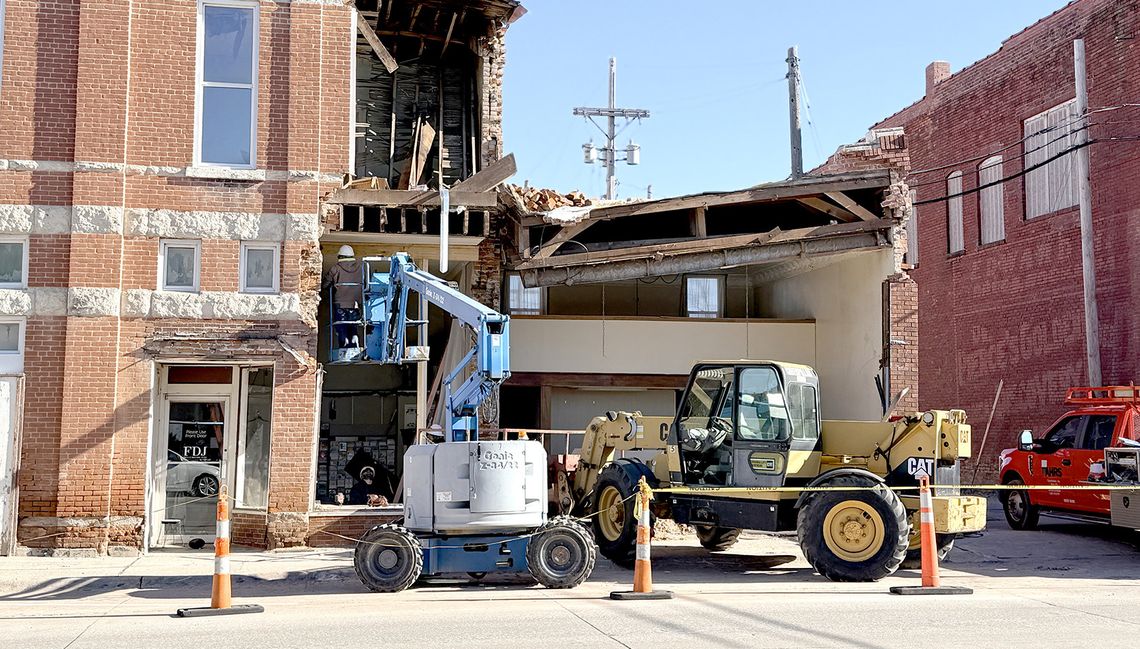 Building Evaluation Continues after Dec 30 Collision