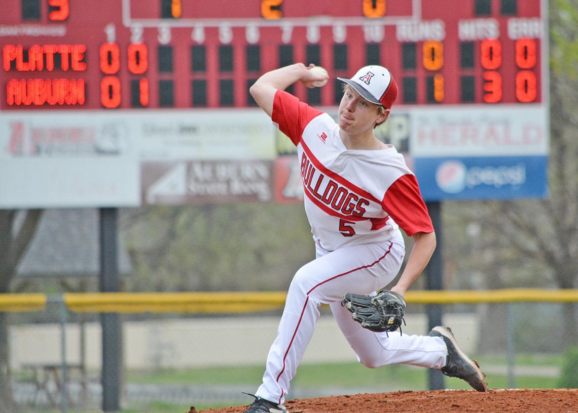 Bulldog Pitchers Produce on the Mound, at the Plate as Auburn Wins Two of Last Three Games, Climb Class C Ratings