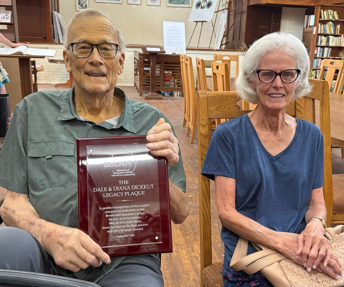 Dickkuts Honored for Service to BECAH