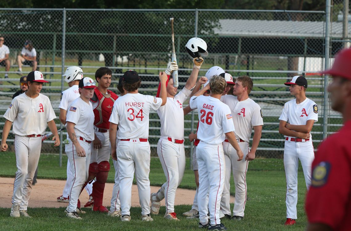 Dunekacke Leads FNBJ Seniors to 14-1 Win over Adams