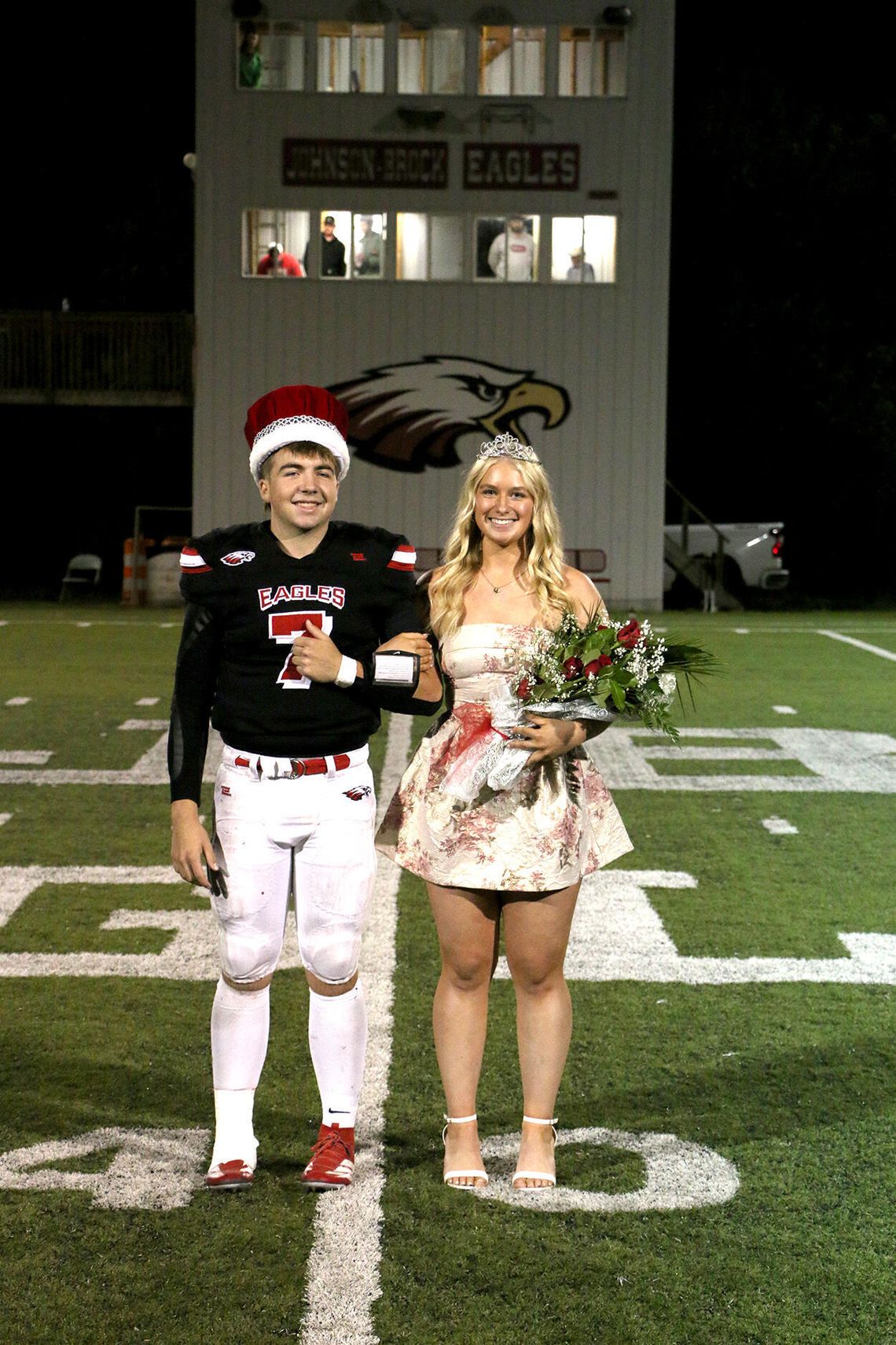 Eagles Choose Tanner and Gerdes for J-B Homecoming Royalty