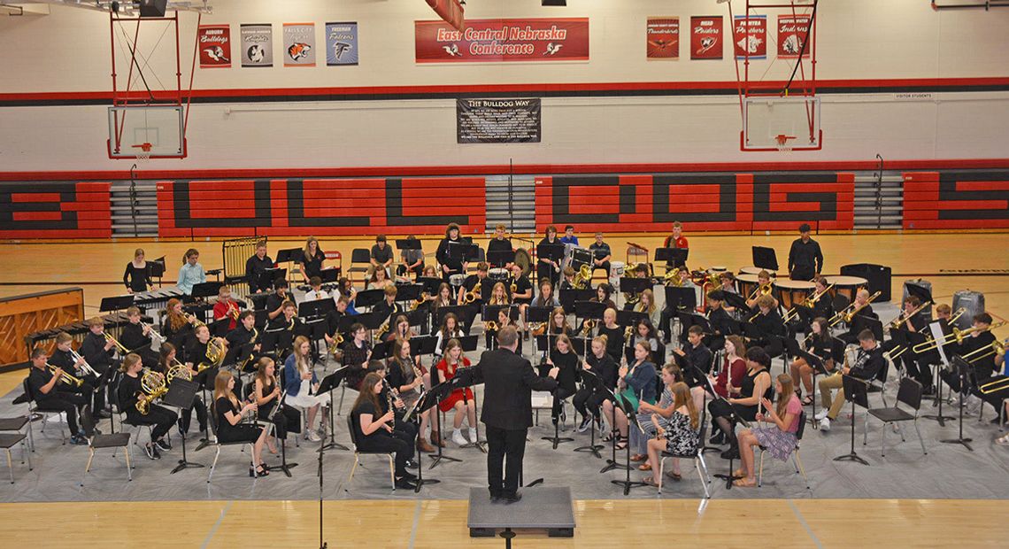 ECNC Honor Bands Wrap Up Clinic With Auburn Concert