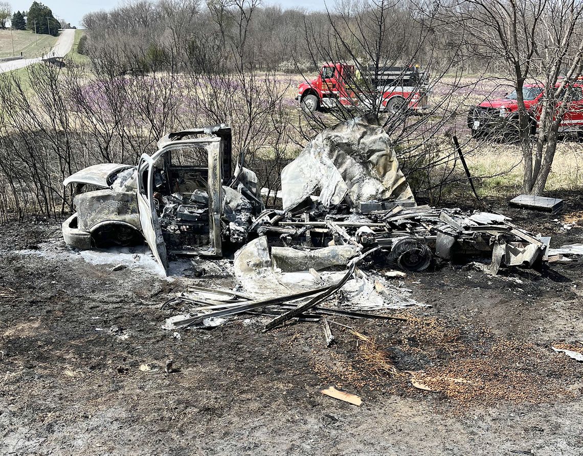 Fed-Ex Delivery Truck Struck by Train