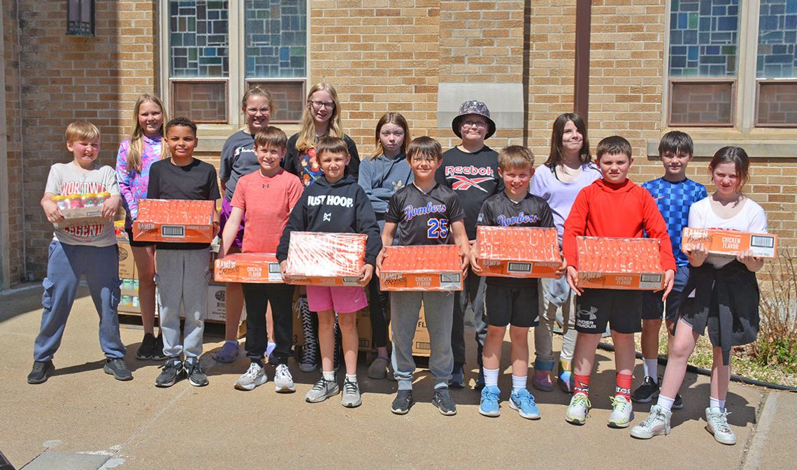 Final 2024-2025 BackPack Food Unloaded By Calvert Fifth Graders