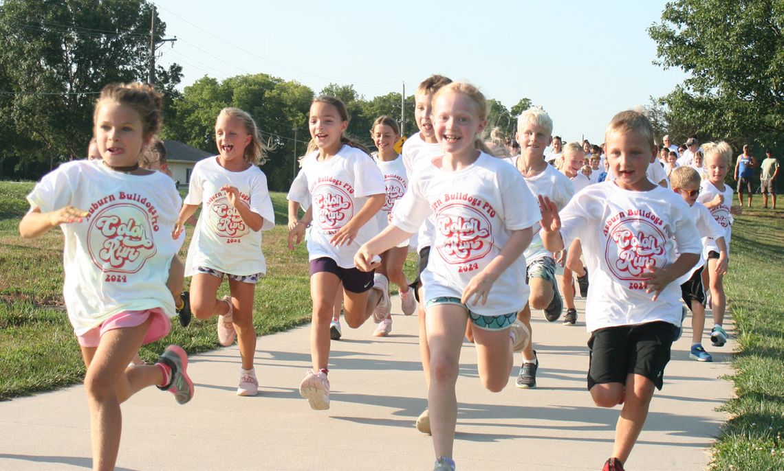 First Calvert PTO Color Run A Huge Success