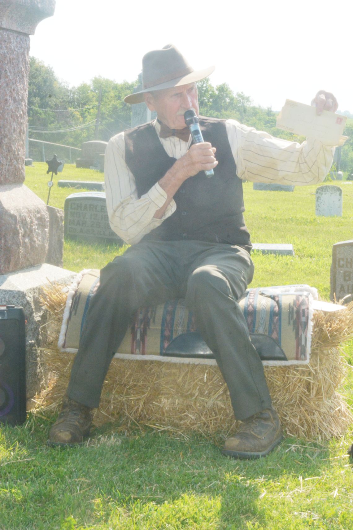 Historical Figures of Johnson County Portrayed at Cemetery Walk Historical Figures of Johnson County Portrayed at Cemetery Walk