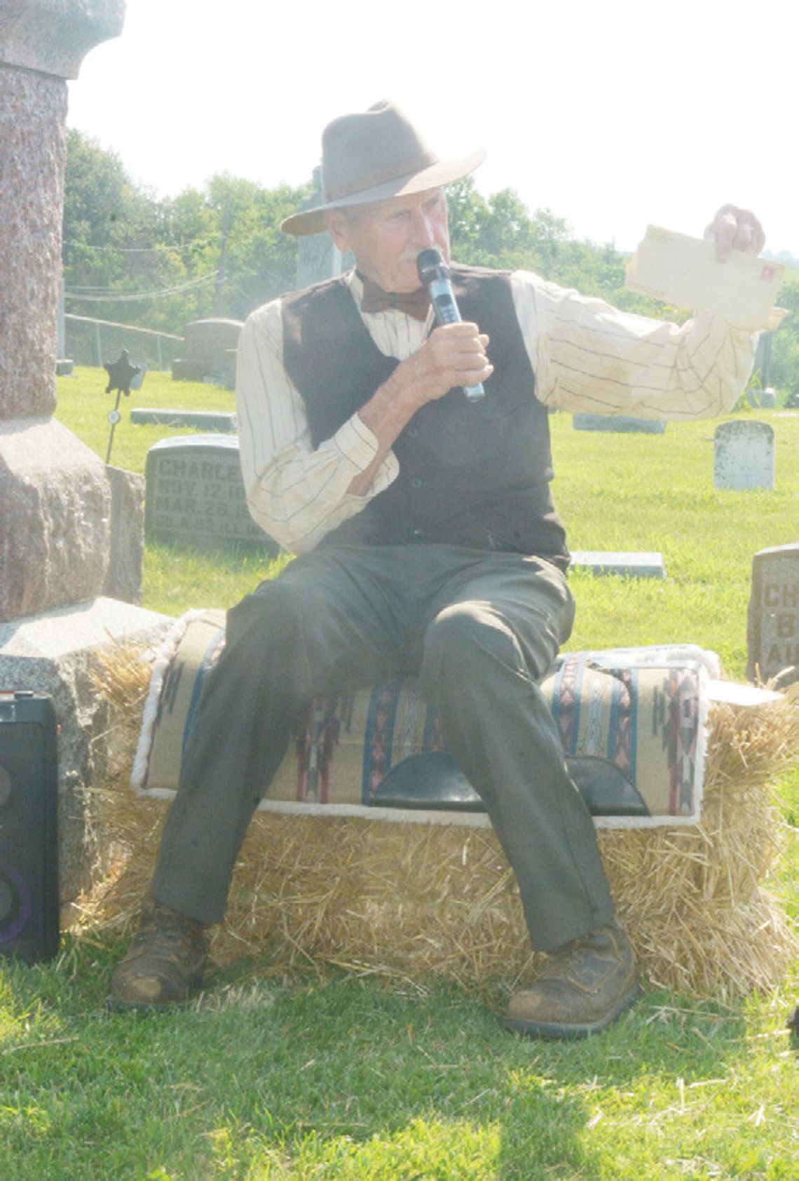 Historical Figures of Johnson County Portrayed at Cemetery Walk Historical Figures of Johnson County Portrayed at Cemetery Walk