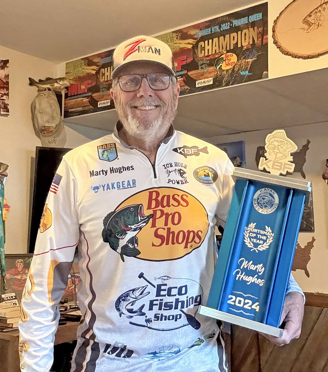 Hughes Named Kayak Bass Fishing Sportsman of the Year