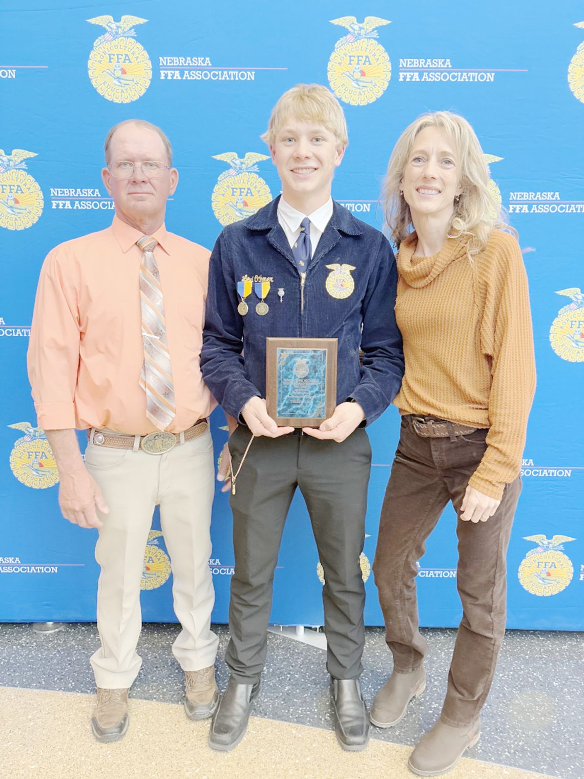 JCC's Othmer Chosen as Nebraska FFA Vice President