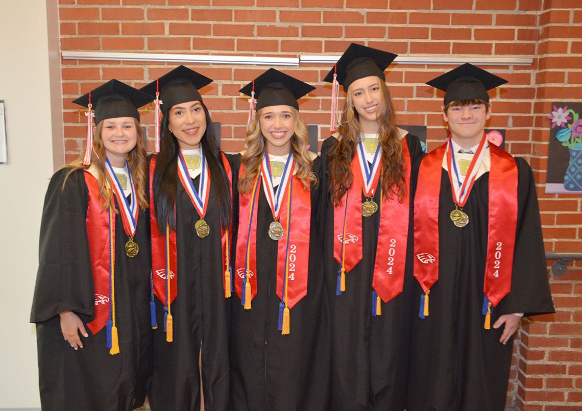 Johnson-Brock Class of 2024 Features Five Valedictorians