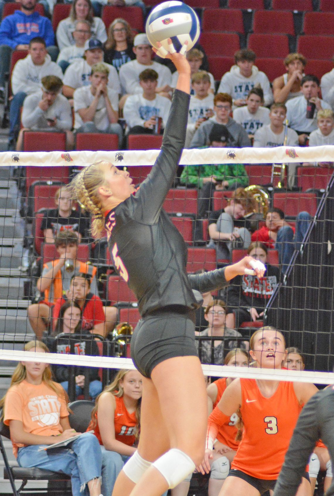 Johnson-Brock Defeats #2, #4 Seeds to Finish Third at C2 State Volleyball Tournament