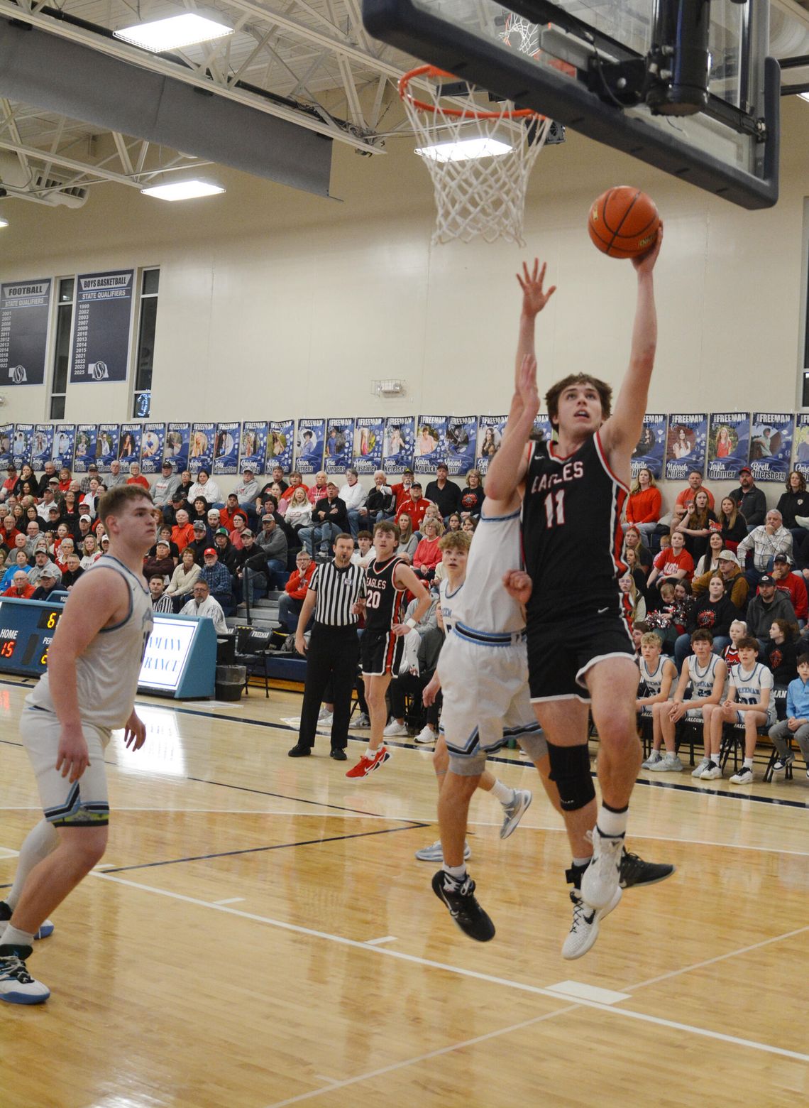 Johnson-Brock Falls to Falcon’s Hot Shooting in District Final