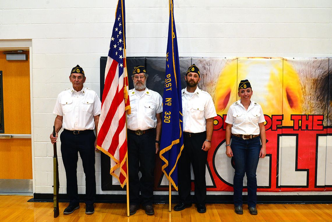 Johnson-Brock Students Honor Area Veterans