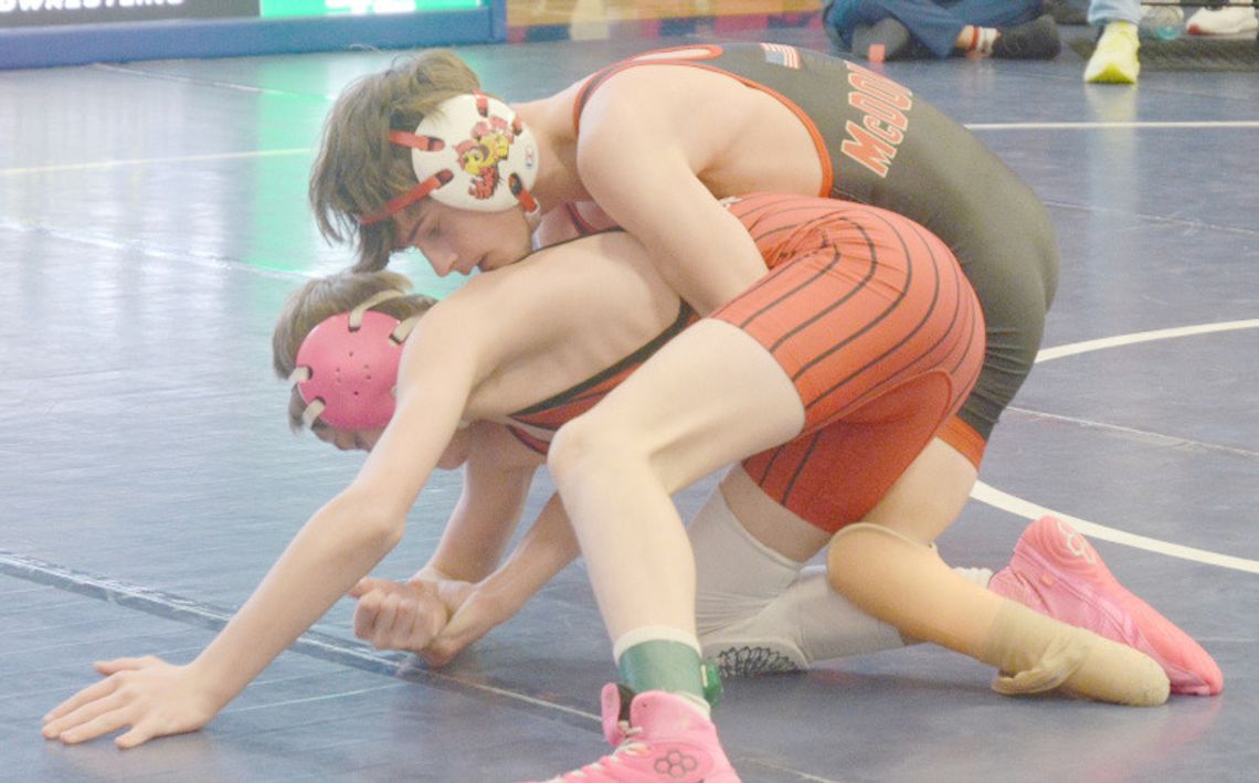 Johnson County Central Boys Wrestling Takes 3rd at ECNC Duals