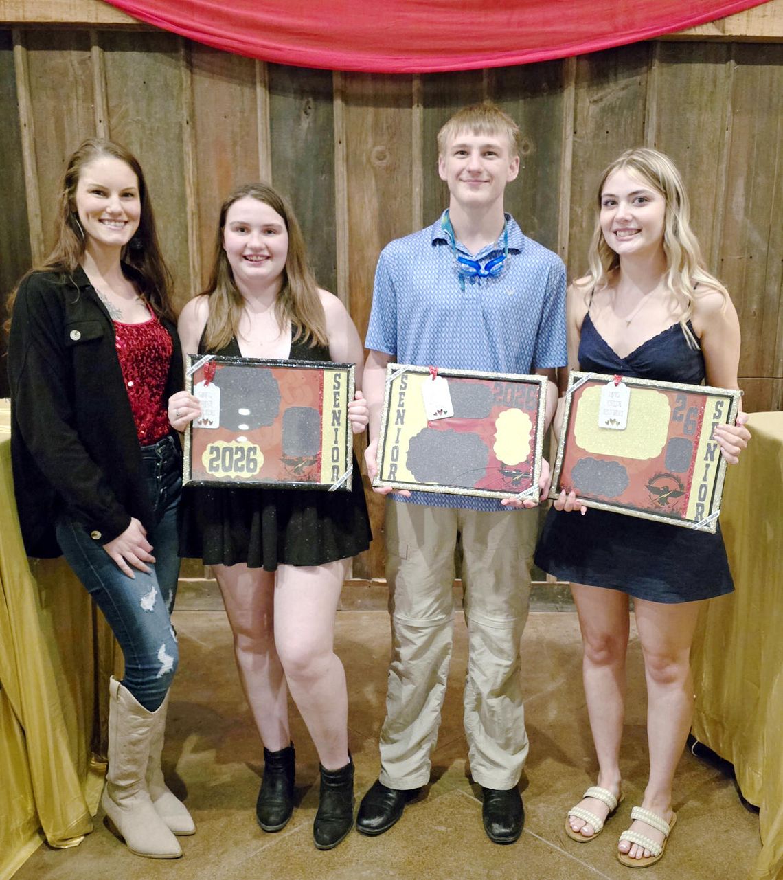 Johnson County Central Cheerleaders Recognized at April 11th Banquet
