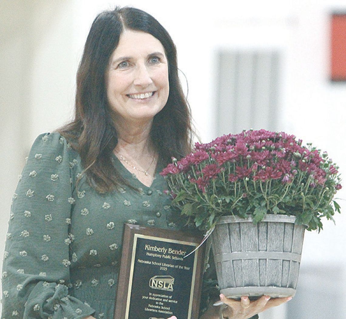Johnson Native Honored as the Nebraska School Librarian of the Year Johnson Native Honored as the Nebraska School Librarian of the Year