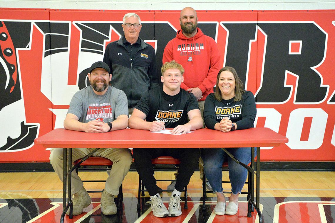 Logan Rowell signs with Doane Track Logan Rowell signs with Doane Track