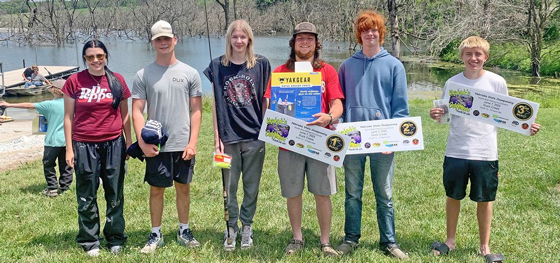 NEBRASKA STATE YOUTH KAYAK FISHING TOURNAMENT
