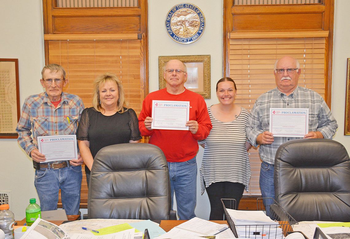 Nemaha Commissioners Declare May Community Action Month