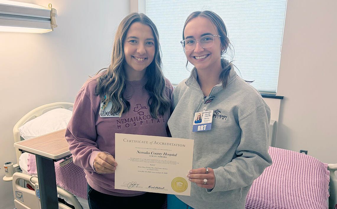 Nemaha County Hospital Sleep Study Program Earns Accreditation Nemaha County Hospital Sleep Study Program Earns Accreditation