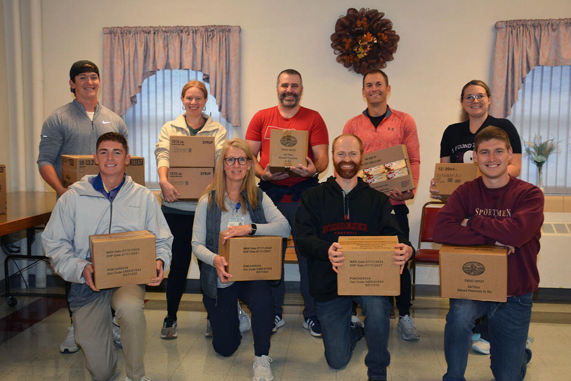 Nemaha County Hospital Therapy Staff Takes Time to Unload BackPack Food Delivery Nemaha County Hospital Therapy Staff Takes Time to Unload BackPack Food Delivery