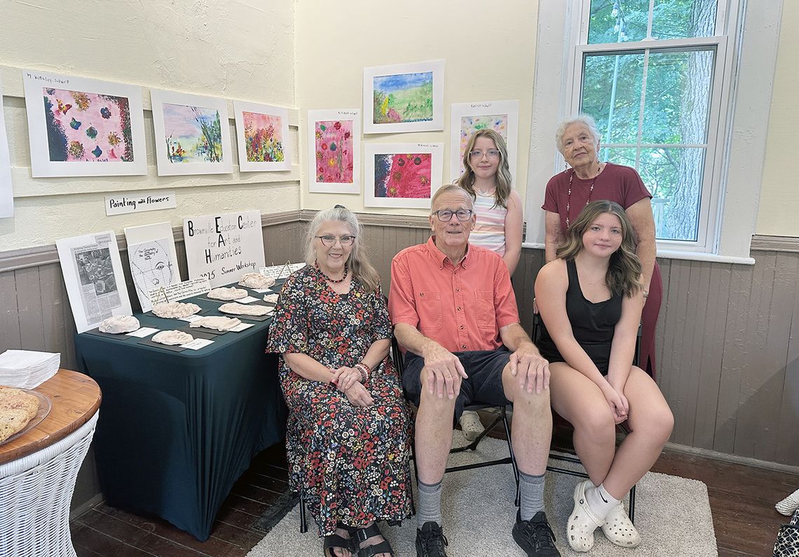 New Display at Brownville Schoolhouse Art Gallery