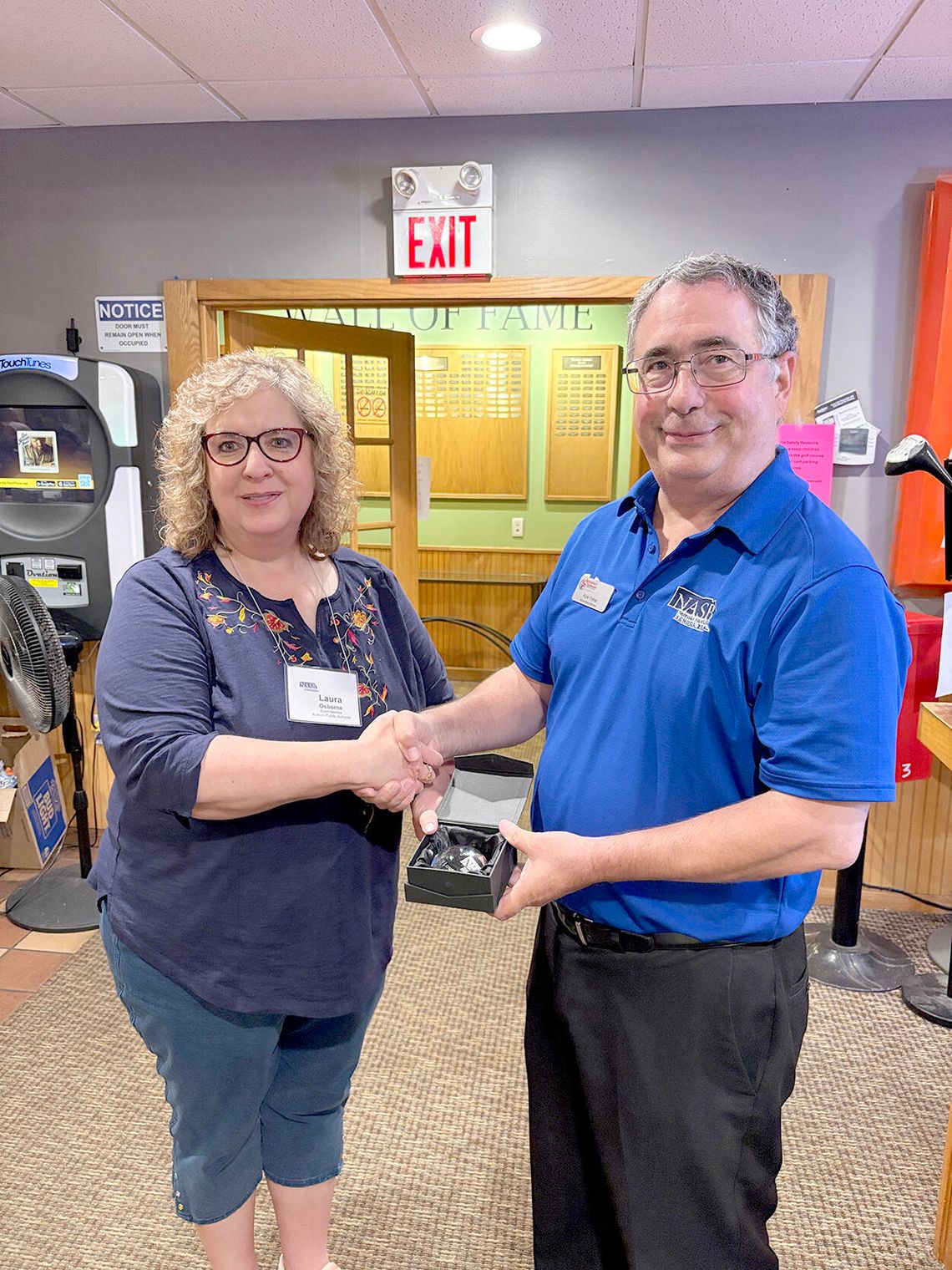 Osborne, Wellensiek Honored By Nebraska Association of School Boards Osborne, Wellensiek Honored By Nebraska Association of School Boards
