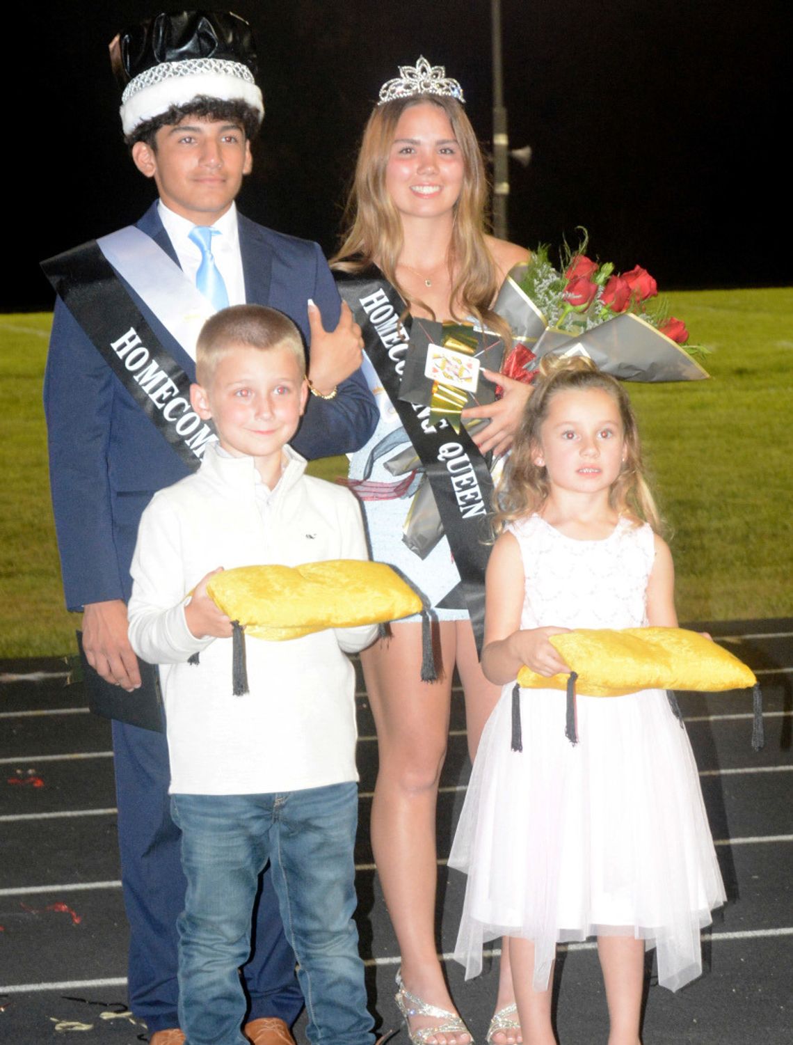 Prado and Trew Crowned Johnson County Central's 2026 Homecoming King & Queen