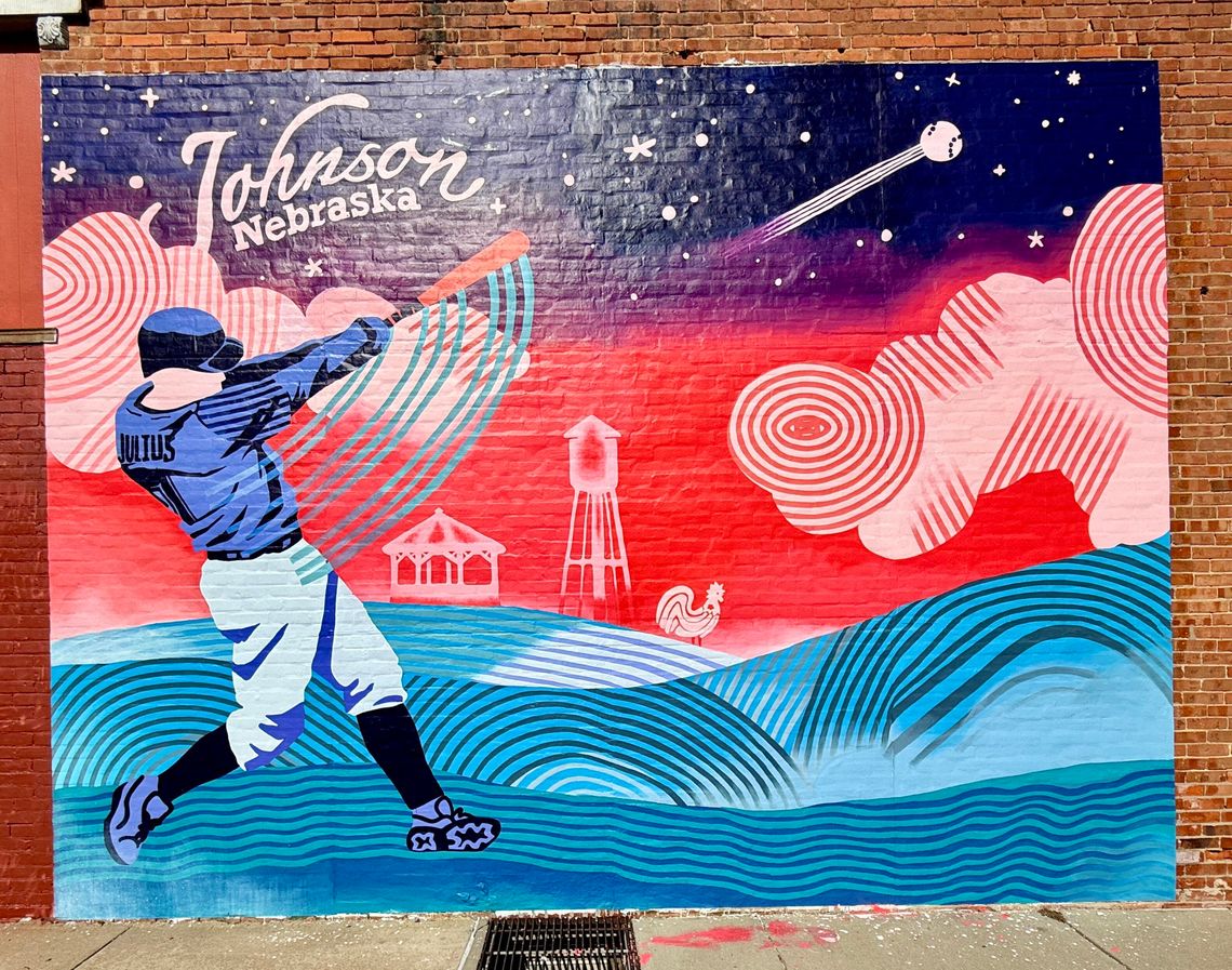 Second Mural Shows History of Johnson Second Mural Shows History of Johnson