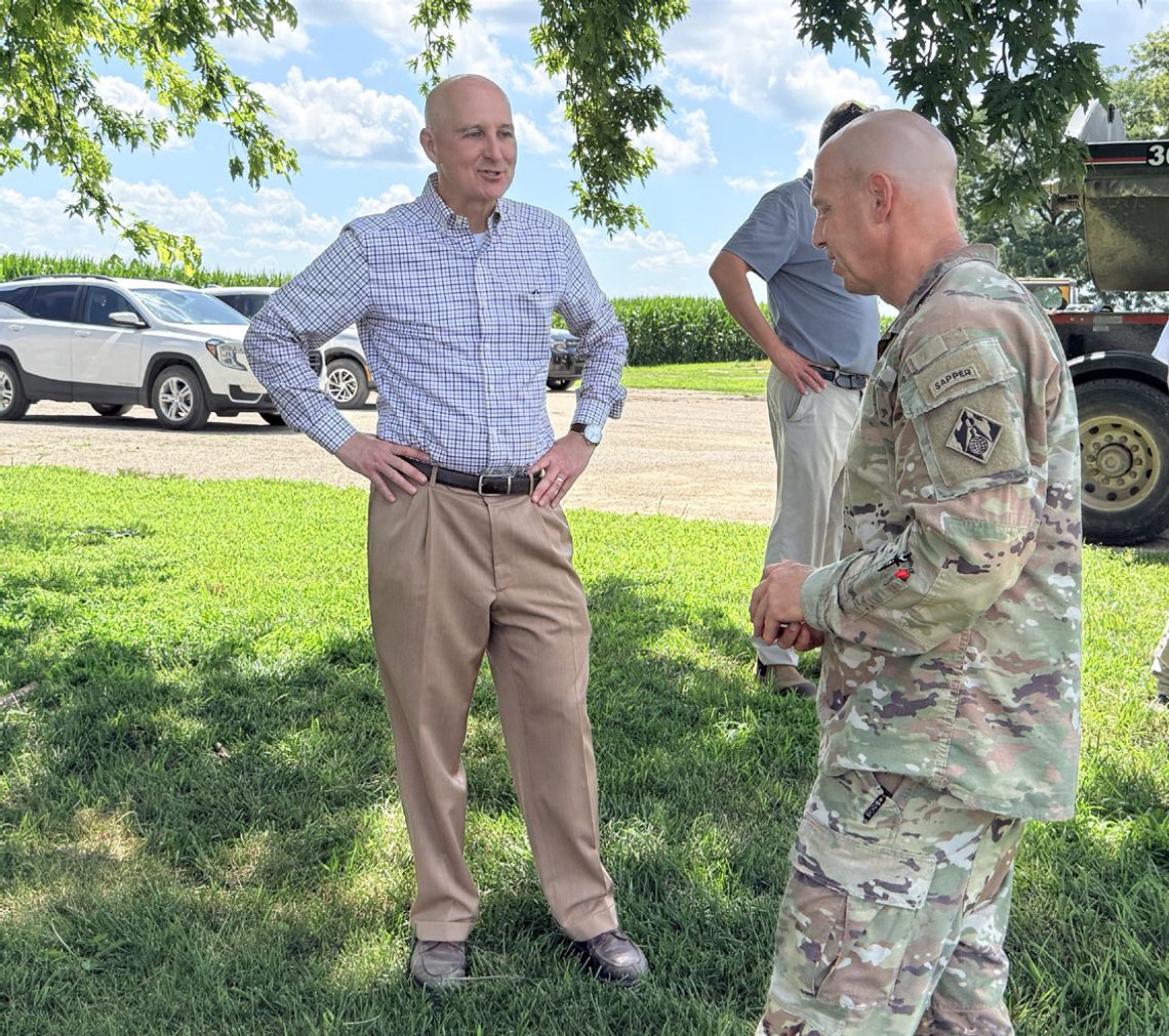 Senator Ricketts Speaks on Levee Repairs Near Peru as Part of $300M in Regional Projects Senator Ricketts Speaks on Levee Repairs Near Peru as Part of $300M in Regional Projects