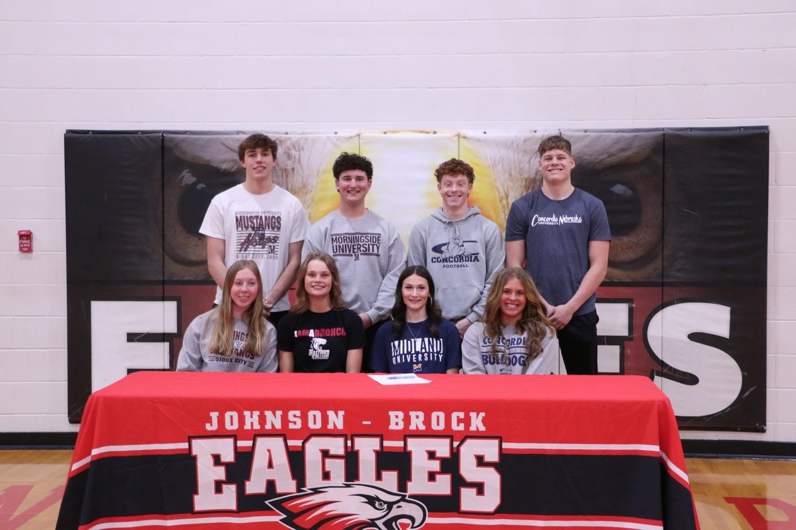 Senior Johnson-Brock Student-Athletes Continuing Careers on the Next Level