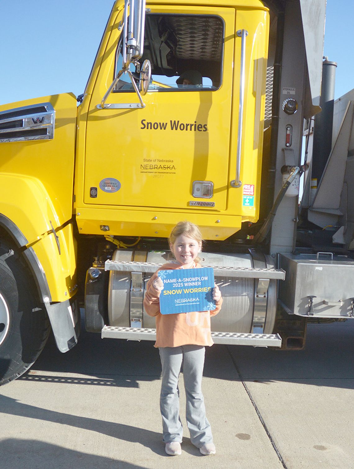 Shullaw a Winner in NDOT Name-a-Snowplow Competition