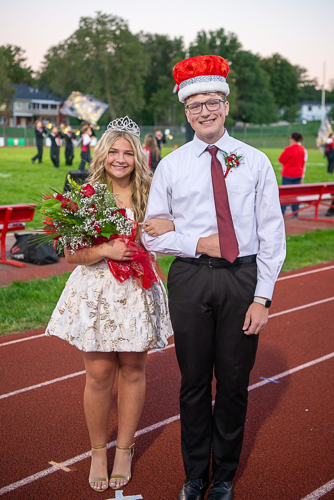 Snodgrass and Jones Named Queen and King of 2026 AHS Homecoming