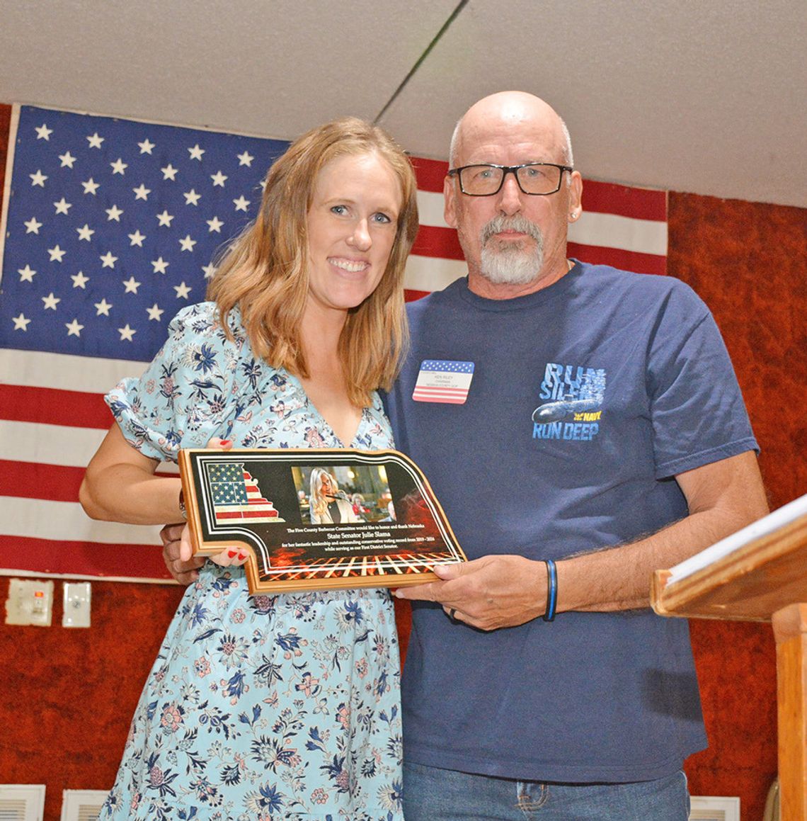 Southeast Nebraska Republicans Laud District 1 Sen. Julie Slama