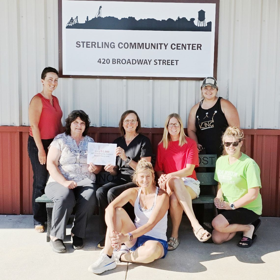 Spring Creek Agency & IMT Insurance Award $1,000 to Sterling Community Assoc.